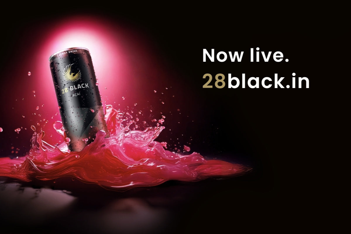 28 BLACK Energy Drink Is Now Just a Click Away – New Online Store Goes Live in India