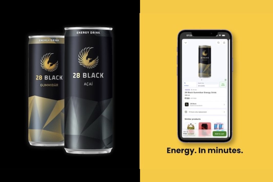 28 BLACK Energy Drink Expands India Footprint With Blinkit Launch