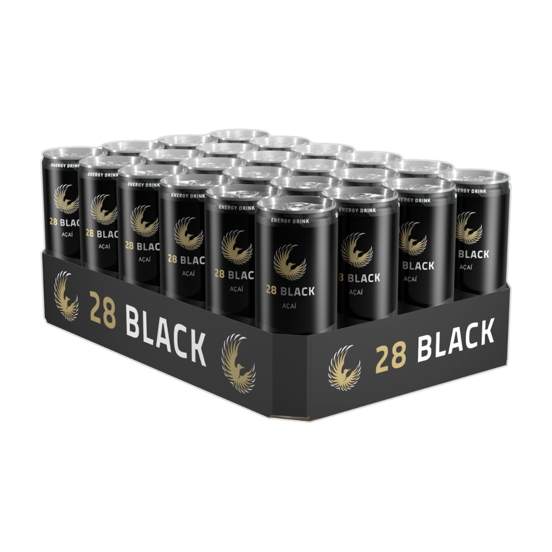 28 BLACK Energy Drink Acai Taste Tray