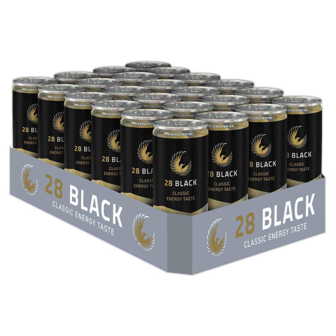 28 BLACK Energy Drink Classic Taste Tray