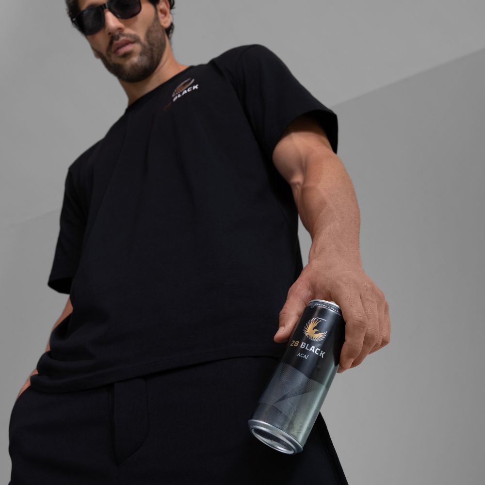 28 BLACK Energy Drink Açaí 330 ml (24 Cans)