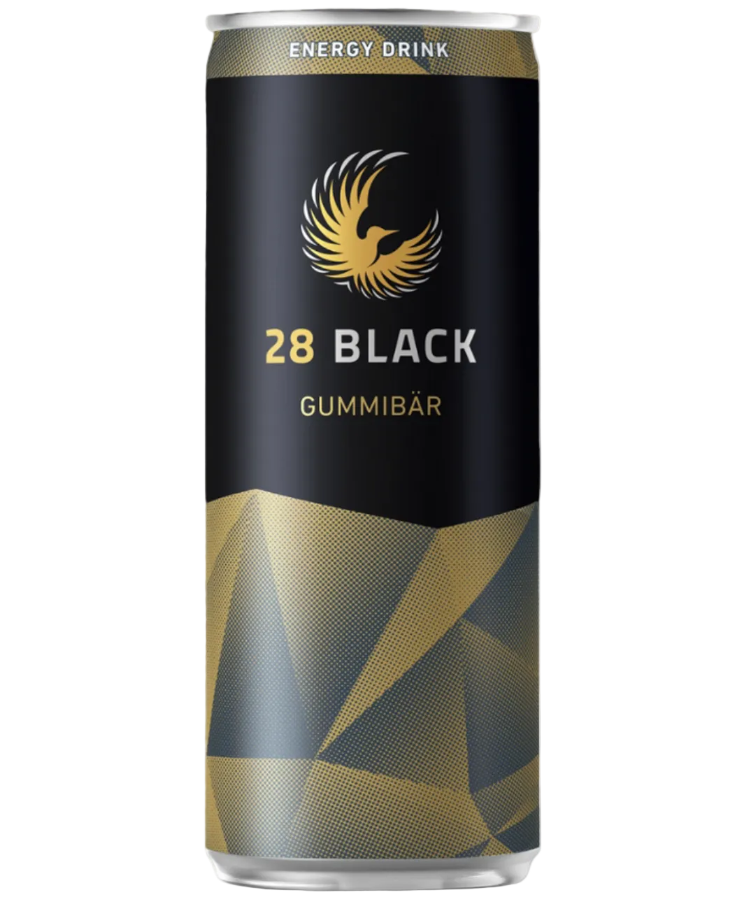 28 BLACK Energy Drink Gummibär 330 ml (24 Cans)
